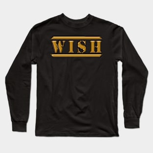 Wish Yellow Long Sleeve T-Shirt